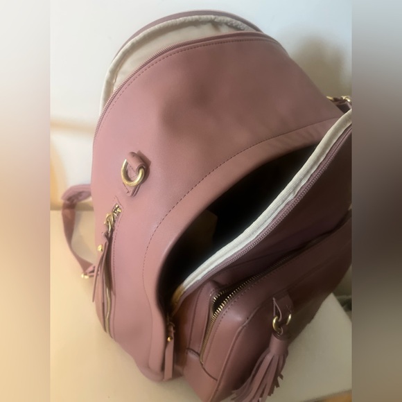 EUC SKIP HOP GREENWICH Pink Diaper Bag Backpack - Picture 4 of 11